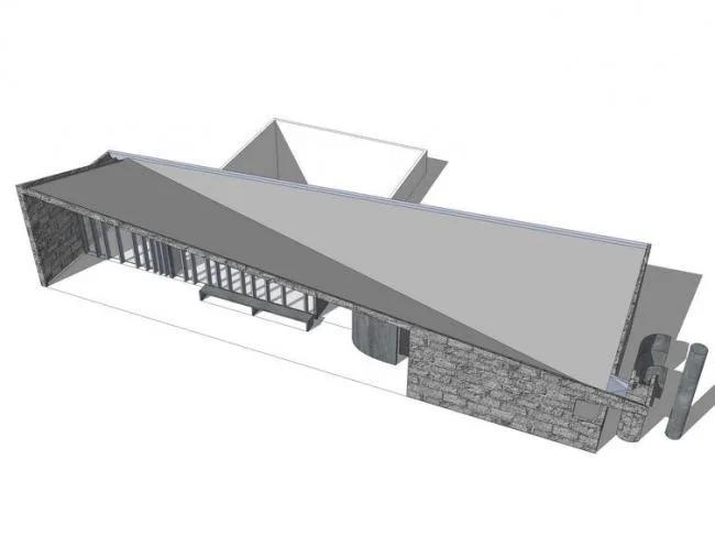 Sketchup住宅模型|多层住宅，居住建筑，现代风格，le corbusier