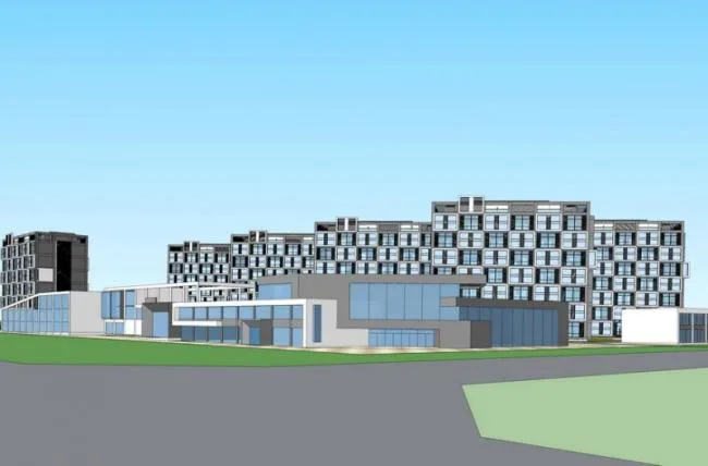 Sketchup住宅模型|多层住宅，居住建筑，现代风格