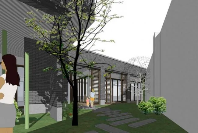Sketchup商业模型|多层下沉会所，商业建筑，新中式风格