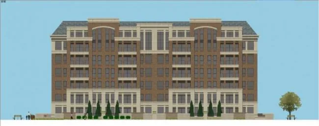 Sketchup住宅模型|双拼多层住宅，现代风格，花园洋房