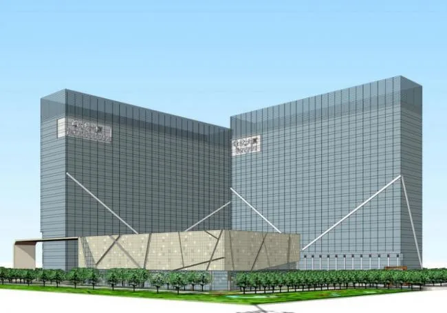 Sketchup商业模型|多层销售中心，商业建筑，现代风格