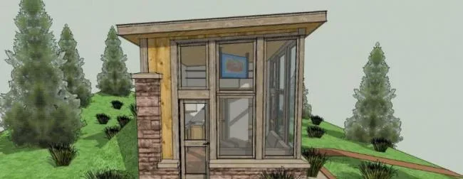 Sketchup住宅模型|低层住宅，现代风格