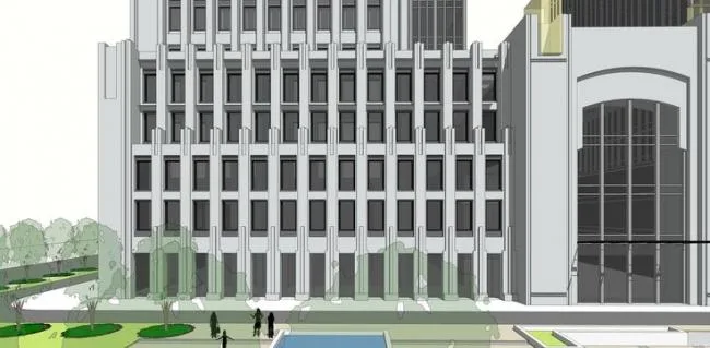 Sketchup酒店模型|高层酒店，现代风格