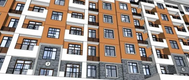Sketchup住宅模型|多层住宅，居住建筑，古典风格
