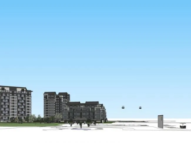 Sketchup住宅模型|高层住宅，现代中式风格