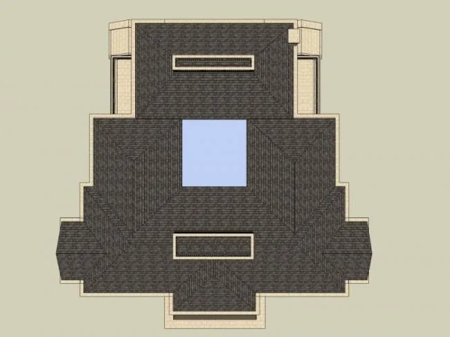 Sketchup商业模型|会所，古典风格