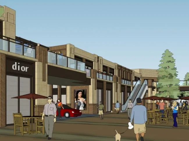 Sketchup住宅模型|超高层住宅楼，底层商业，居住建筑，古典风格