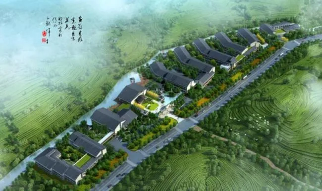 Sketchup住宅模型|住宅群，会所，中式风格
