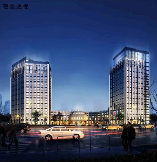 Sketchup酒店模型|高层酒店，商业，古典风格