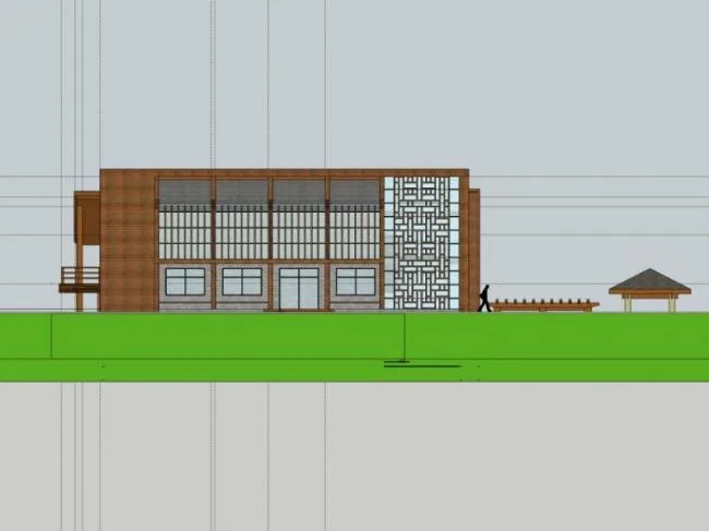 Sketchup商业模型|会所，现代风格