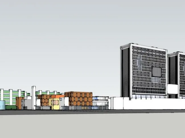 Sketchup商业模型|高层商业综合体，现代风格