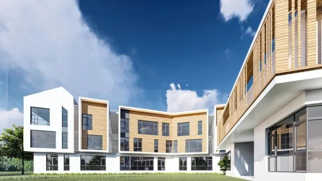 Sketchup学校模型|幼儿园，现代风格，教育建筑
