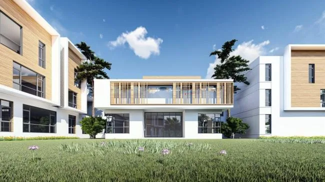 Sketchup学校模型|幼儿园，现代风格，教育建筑