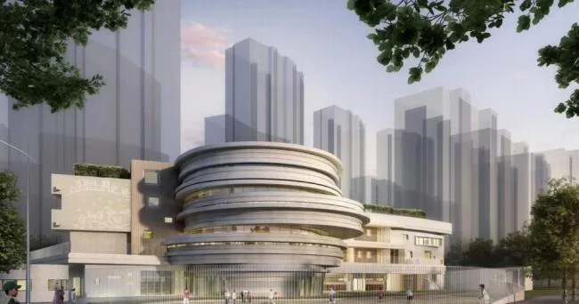 Sketchup学校模型|紫竹幼儿园，多层学校，教育建筑，现代风格