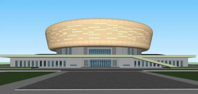 Sketchup文化模型|多层博物馆，文化建筑，现代风格