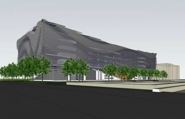 Sketchup文化模型|多层博物馆，文化建筑，现代风格