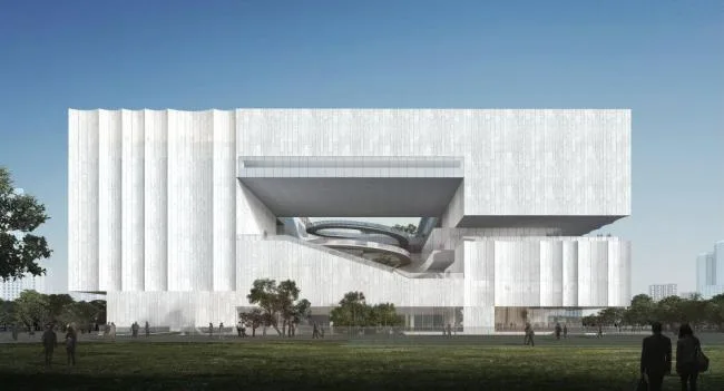 Sketchup文化模型|多层博物馆，现代风格，文化建筑