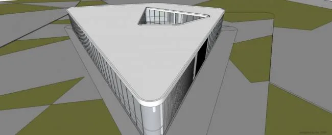 Sketchup文化模型|博物馆，美术馆，展馆，文化建筑，现代风格
